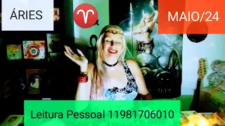 ÁRIES ♈  MAIO/24  "ALGUÉM AQUI SE CONTINUAR ASSIM VAI DAR COM A CARA NO MURO"