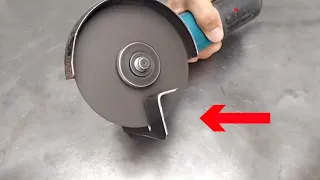 great idea for angle grinder | extremely safe and easy tool to make!