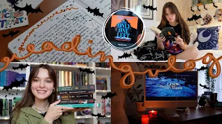 READING VLOG | a cozy week of summerween and six spooky books🦇