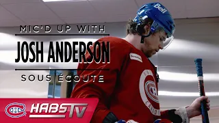 At practice with Josh Anderson | MIC'D UP