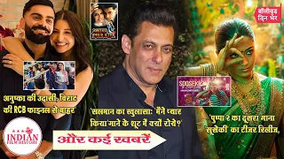 Bollywood dinbhar : Salman Khan REVEALS why he cried during a song shoot of 'Maine Pyar Kiya'