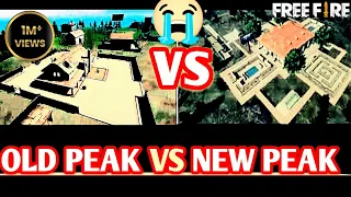 FREE FIRE NEW PEAK VS OLD PEAK ||