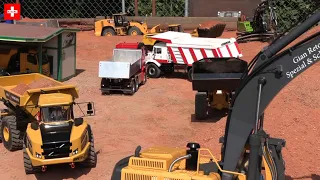 AMAZING RC CONSTRUCTION MACHINES AND TRUCKS AT WORK (MINI TRUCKER LYSS)