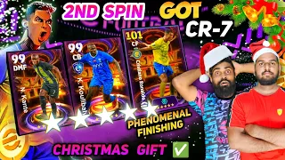 Booster Showtime Ronaldo Pack Christmas Special Combined Boxdraw💥 | Got CR7 In 2nd Spin 😱