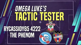 Ultimate underdog Tactic | FM20 Tactic Tester | RyCassidy85 4222 The Phenom |