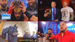 'Roman vapsi Birthday p.. 🔥' Roman as KING !? Randy Cody fr Championship.. wwe smackdown highlights*