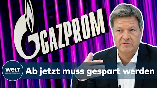 DREISTE DROSSELUNG: Gazprom liefert immer weniger Gas - Robert Habeck alarmiert