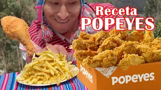 Receta de pollo estilo POPEYE: ¡súper delicioso y fácil de preparar! cholo aquiles