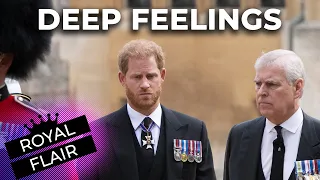 Body Language Expert: Prince Harry "Full Of Sorrow and Regret" At Funeral | ROYAL FLAIR