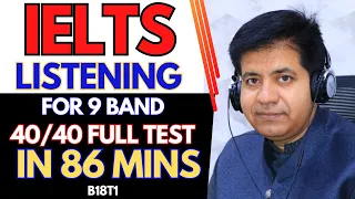 IELTS Listening For 9 Band - 40 By 40 Full Test In 86 Mins By Asad Yaqub