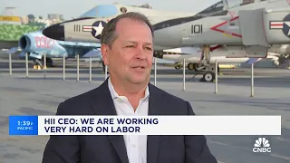 HII CEO Christopher Kastner on supply chain, inflation and aircraft carriers