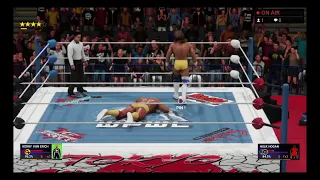 Hulk Hogan vs. Kerry Von Erich  (WWE Title)