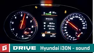 Hyundai i30N - sound - first drive - no comment - GARAZ.TV