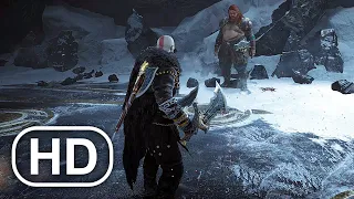 Cloaked Kratos Vs Thor Boss Fight - God Of War Ragnarok New Game +