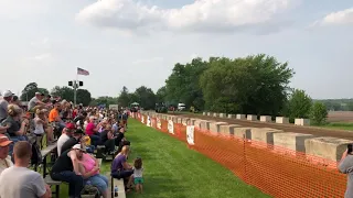 Open farm stock tractor pull John Deere 6030 Leaf River IL. 2019