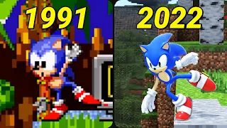 Evolution of SONIC BALANCING (1991-2022) #sonic #evolution