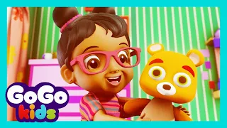 🧸 Teddy Bear, Teddy Bear, Turn Around | GoGo Kids - Nursery Rhymes