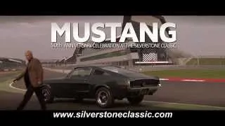 Silverstone Classic 'Bullitt' homage