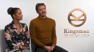 Halle Berry & Pedro Pascal talk Kingsman: The Golden Circle full interview