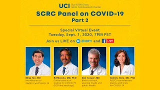 UCI Stem Cell Research Center - Panel on COVID-19 - Part 2