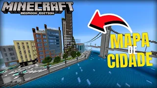 Como BAIXAR MELHOR MAPA De CIDADE Para MINECRAFT PE 1.20  - Mine York City