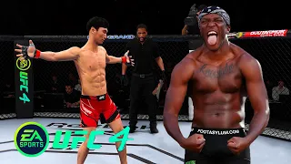 UFC4 Doo Ho Choi vs Ksi MMA EA Sports UFC 4 PS5