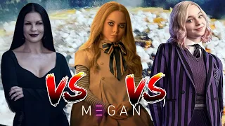 Morticia vs M3GAN vs Enid Gameplay