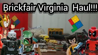 Lego Haul from Brickfair Virginia! Rare lego Star wars! Amazing Custom Prints! and more! ||McBricks|