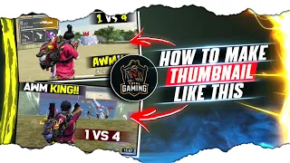 How To Make freefire Thumbnail like Total Gaming | @TotalGaming093jaisa thumbnail kaisebanaen