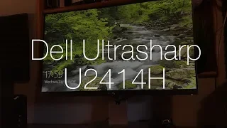 Dell Ultrasharp U2414H IPS Monitor Unboxing and Setup