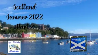 Isle of Mull in a motorhome - touring Scotland in a motorhome, Summer 2022