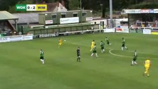 (24/07/10) Woking 0-4 AFC Wimbledon (Match Highlights)