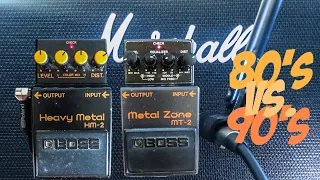 Which Was Better? Boss HM-2 Heavy Metal Vs. Boss MT-2 Metal Zone