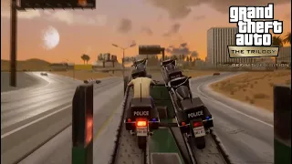 GTA San Andreas The Definitive Edition: Cop Wheels