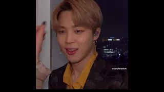 Jimin is Really Scared of Heights look at the grammy performance Heliport scene