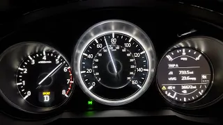 2022 Mazda CX9 AWD  0-100  MPH  acceleration  test