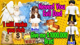 💸 TEXT TO SPEECH 🌻 I Became A Billionaire After My Dad Kicked Me Out Of The House ☘️ Roblox Story