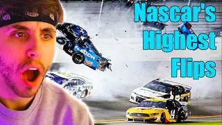 British Guys FIRST TIME reacting to Nascar - NASCAR Crashes Reaction