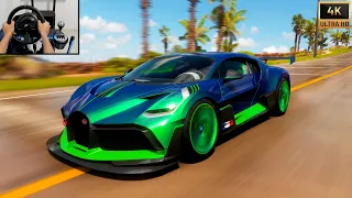 1500HP Bugatti Divo | Forza Horizon 5 | Thrustmaster T300 Gameplay