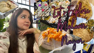 Mahavir Nagar Street Food | Mahavir Nagar Khau Gali | Kandivali Street Food | Food Vlogs India |Food