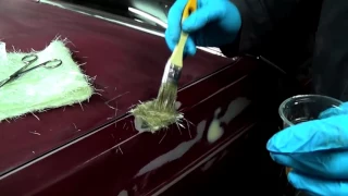 How to close up the hole in the back of your car