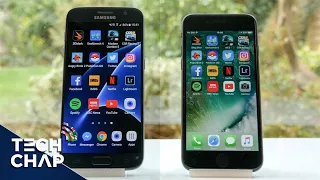iPhone 7 vs Galaxy S7 Speed Test - Which is Faster?