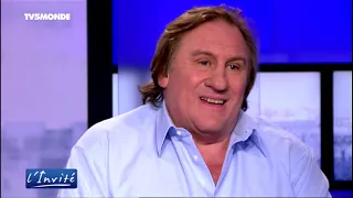 Gérard DEPARDIEU : "J'aurais rêvé d'être boucher"