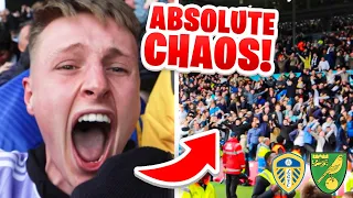 LAST MINUTE CARNAGE AS LEEDS BEAT NORWICH! - AwayDays