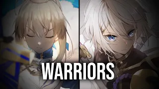 Nightcore - Warriors ↬ Switching Vocals