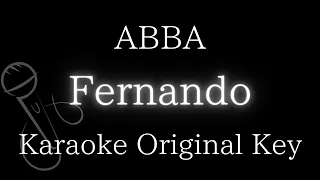 【Karaoke Instrumental】Fernando / ABBA【Original Key】