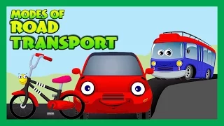 Modes of Transportation for Children - Road Transport for Kids | Kids Hut