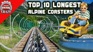 Top 10 LONGEST Alpine Coasters on Earth