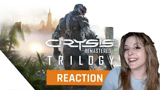My reaction to the Crysis Remastered Trilogy Teaser Trailer | GAMEDAME REACTS