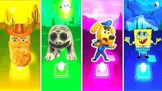 Coffin Dance - Gegagedigedagedago Coffin 🆚 Zoonomaly Coffin 🆚 Sheriff Labrador🆚SpongeBob🎶Who Is Best